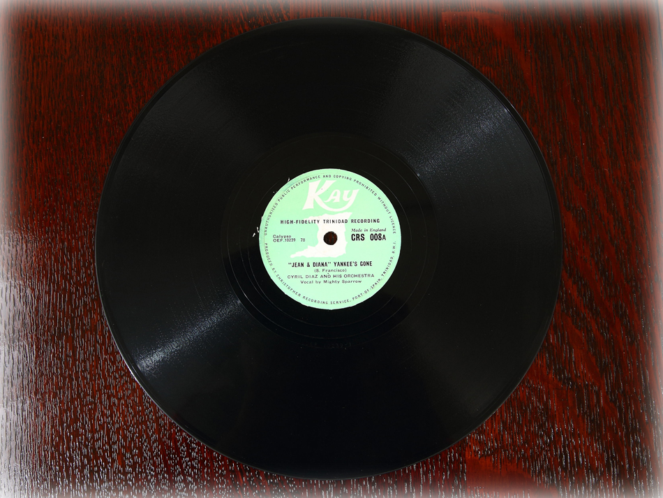 SPレコード盤　10インチ25cm ～CYRIL DIAZ  ～