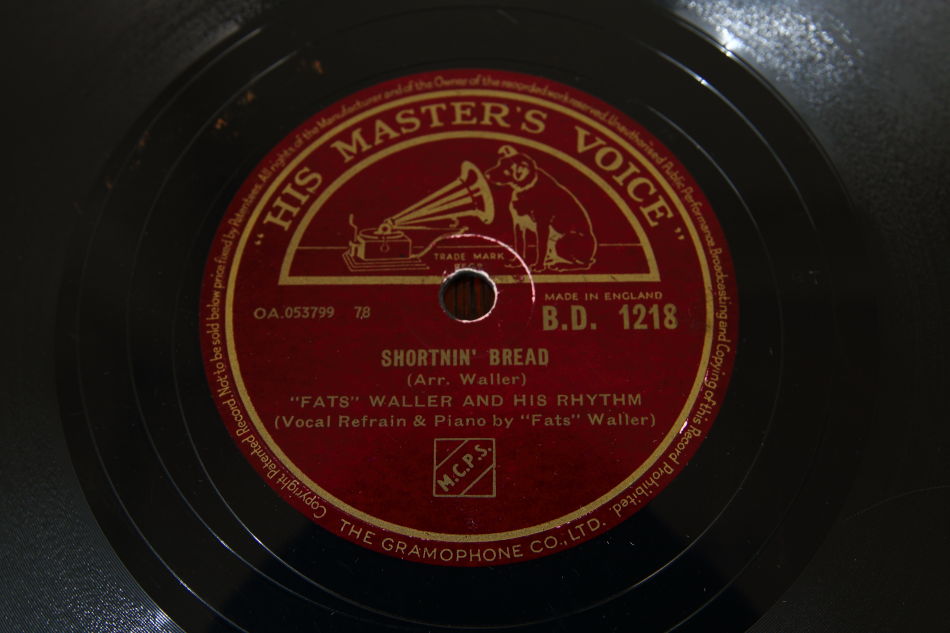 SPレコード盤　10インチ25cm ～FATS WALLER ～