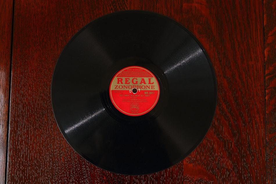 SPレコード盤　10インチ25cm ～VARNON DALHART ～