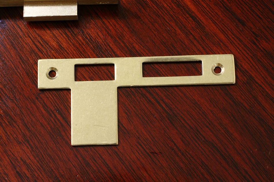 真鍮製ワードローブロック キーセット22　ライト/左開き用　89×47