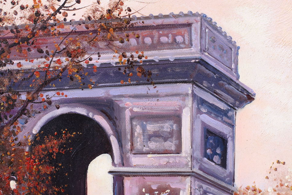 Arc de Triomphe / Oil Painting