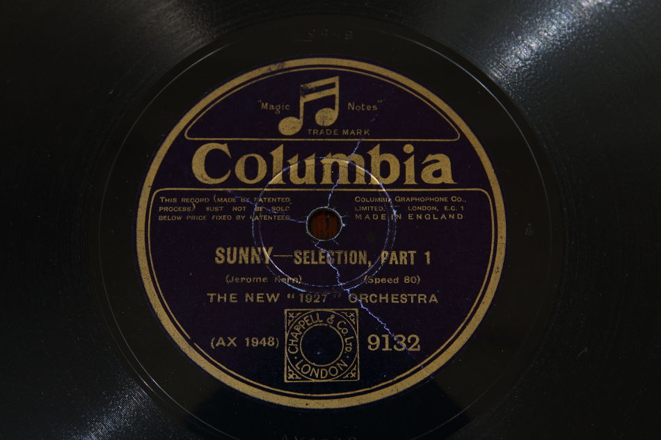 SPレコード盤　12インチ30cm ～THE NEW 1927 ORCHESTRA ～