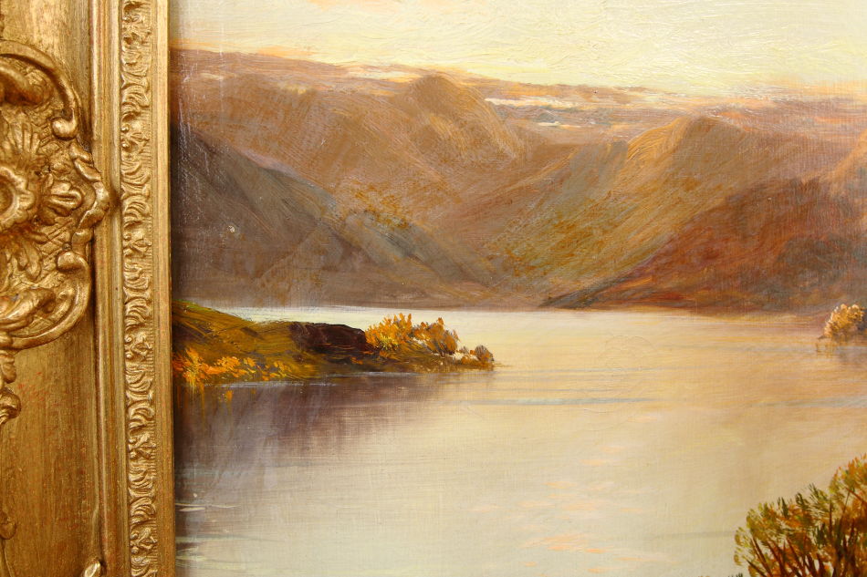 Loch Katrine / Oil Painting