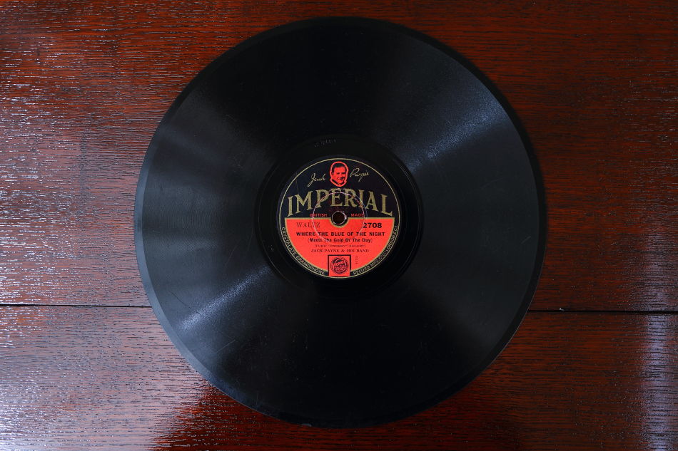 SPレコード盤　10インチ25cm ～JACK PAYNE ～
