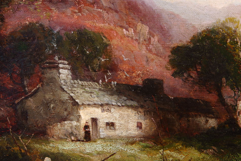 Near Loch Tay / Oil Painting