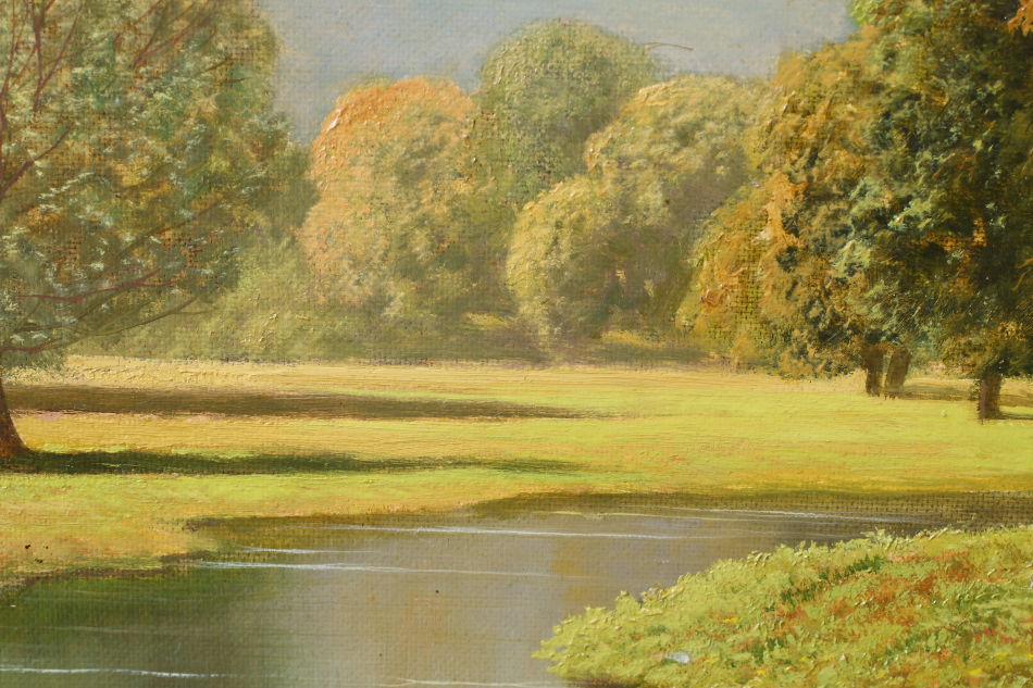 Malvern Hills / oil painting